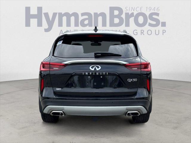 used 2021 INFINITI QX50 car, priced at $32,995