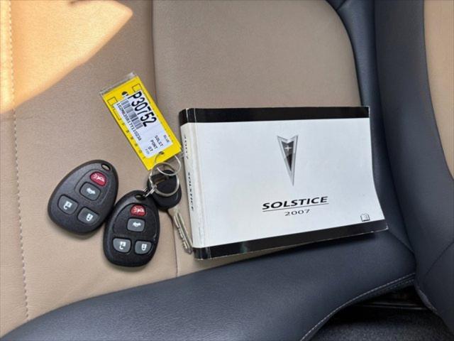 used 2007 Pontiac Solstice car, priced at $13,995