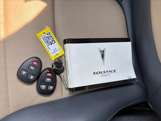 used 2007 Pontiac Solstice car, priced at $13,995