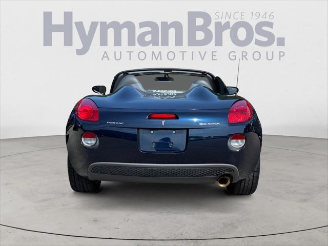 used 2007 Pontiac Solstice car, priced at $13,995