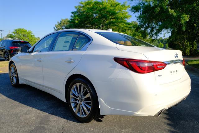 new 2024 INFINITI Q50 car, priced at $43,085