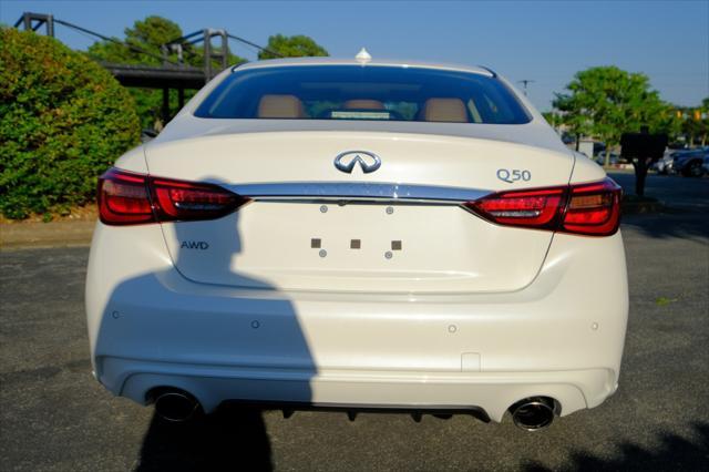 new 2024 INFINITI Q50 car, priced at $43,085