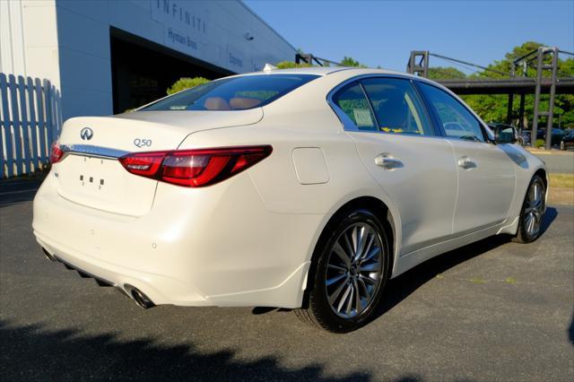 new 2024 INFINITI Q50 car, priced at $43,085