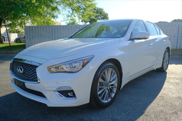 new 2024 INFINITI Q50 car, priced at $43,085