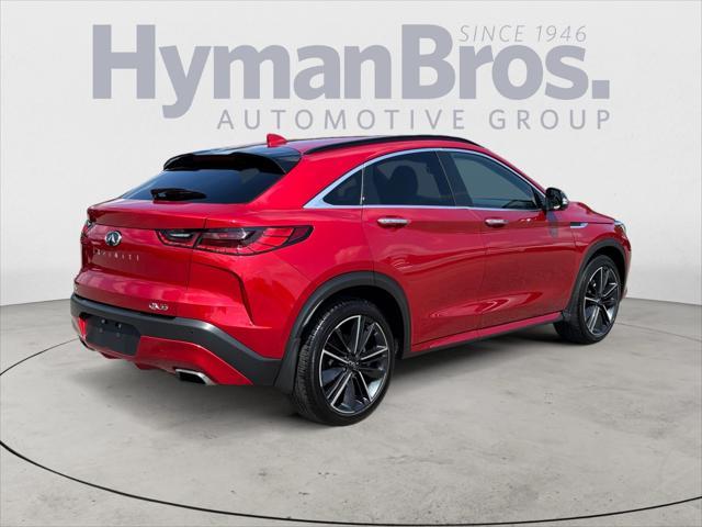 used 2022 INFINITI QX55 car, priced at $35,995
