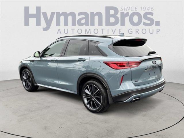 new 2025 INFINITI QX50 car, priced at $47,300
