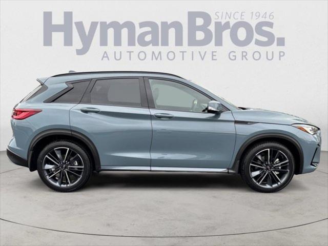 new 2025 INFINITI QX50 car, priced at $47,300
