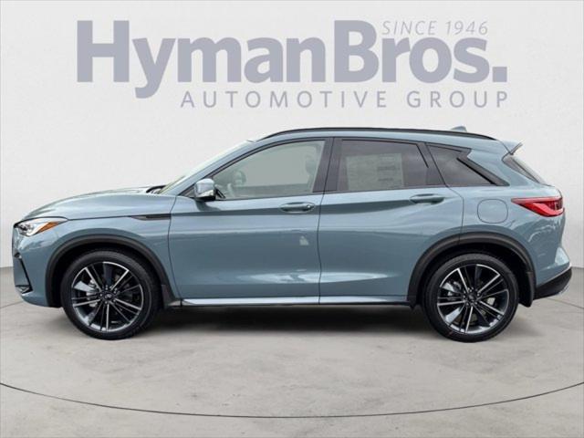 new 2025 INFINITI QX50 car, priced at $47,300