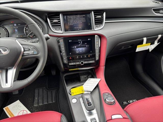 new 2025 INFINITI QX50 car, priced at $47,300