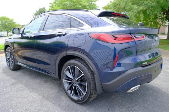 new 2025 INFINITI QX55 car, priced at $50,585