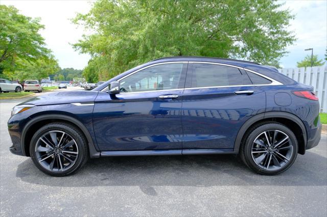 new 2025 INFINITI QX55 car, priced at $50,585