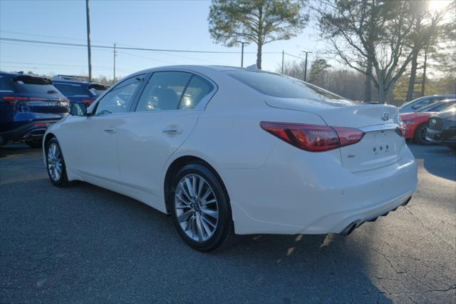 used 2021 INFINITI Q50 car, priced at $31,995