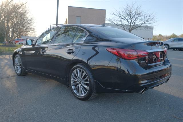 used 2022 INFINITI Q50 car, priced at $33,995