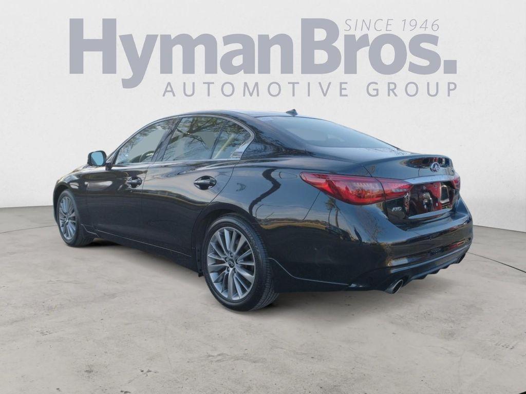 used 2022 INFINITI Q50 car, priced at $32,995