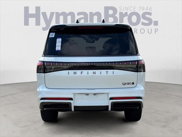 new 2025 INFINITI QX80 car, priced at $105,254