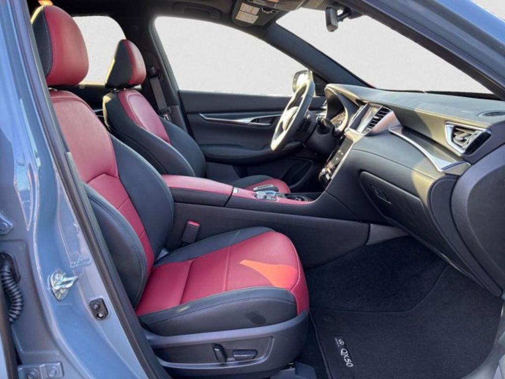 new 2025 INFINITI QX50 car, priced at $44,800