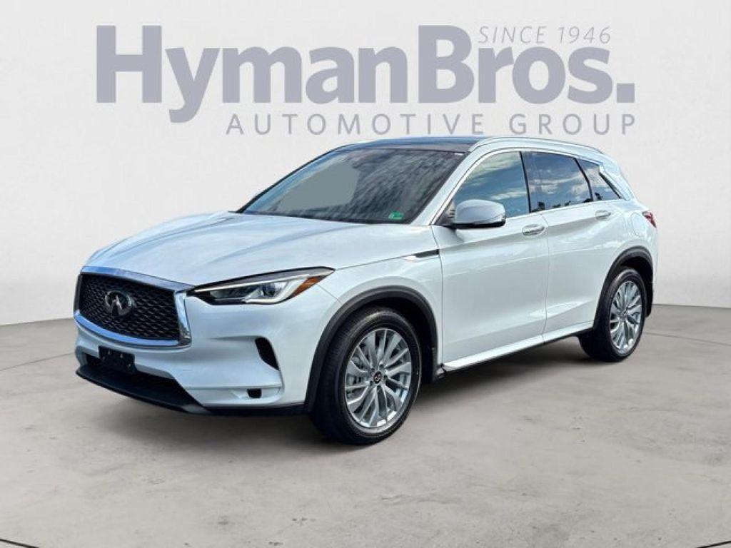 new 2025 INFINITI QX50 car, priced at $43,694