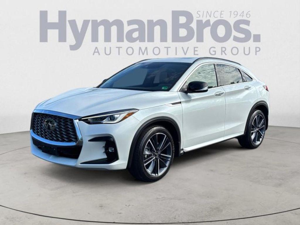 new 2025 INFINITI QX55 car, priced at $46,374
