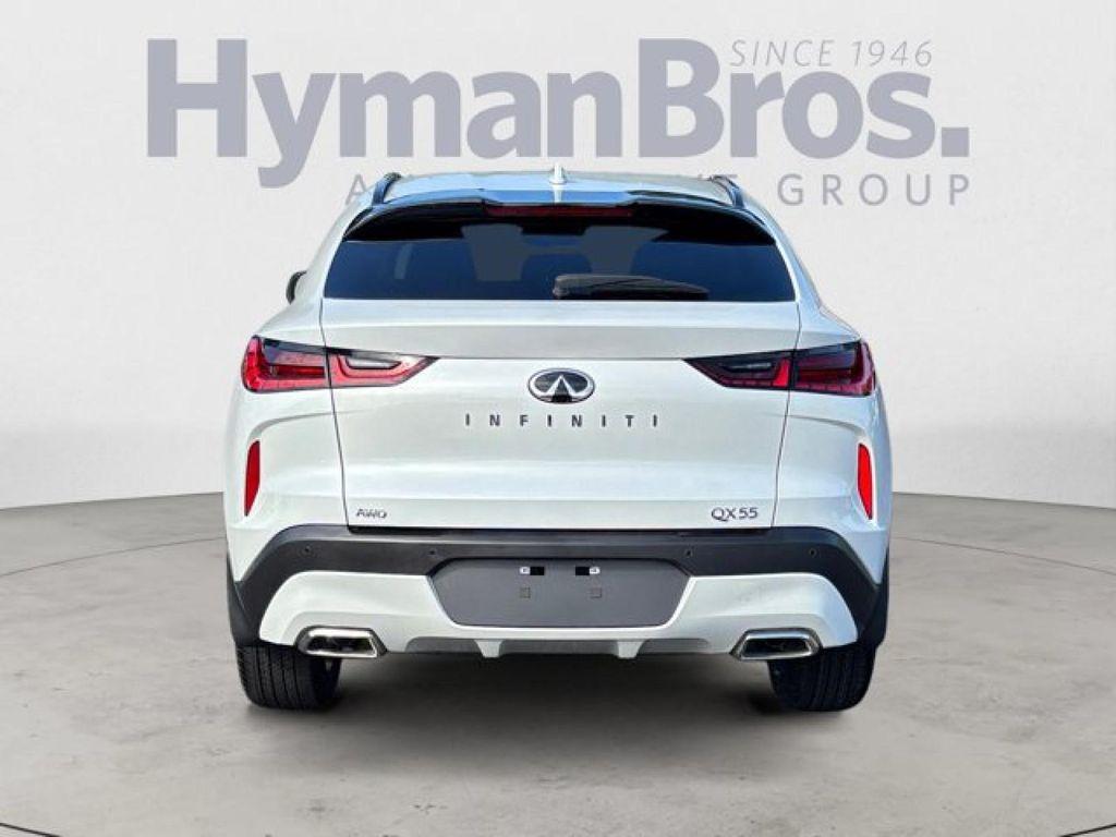 new 2025 INFINITI QX55 car, priced at $46,374