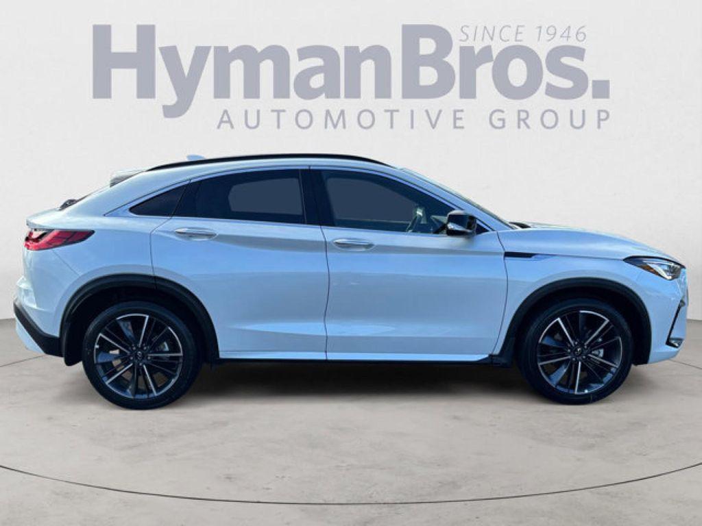 new 2025 INFINITI QX55 car, priced at $46,374