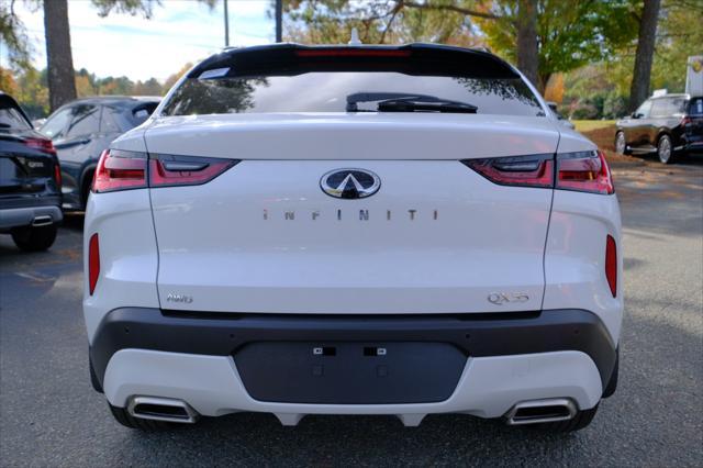 new 2025 INFINITI QX55 car, priced at $49,485