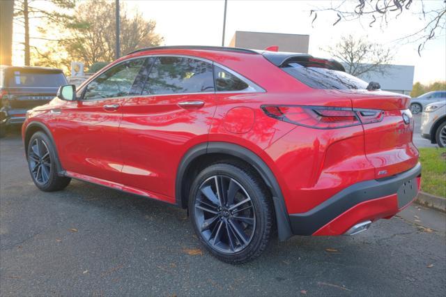 new 2025 INFINITI QX55 car, priced at $58,080