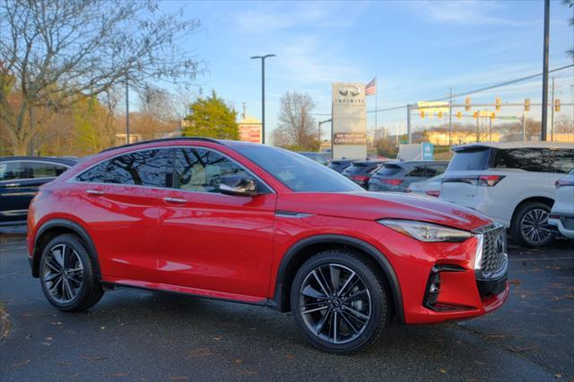 new 2025 INFINITI QX55 car, priced at $58,080