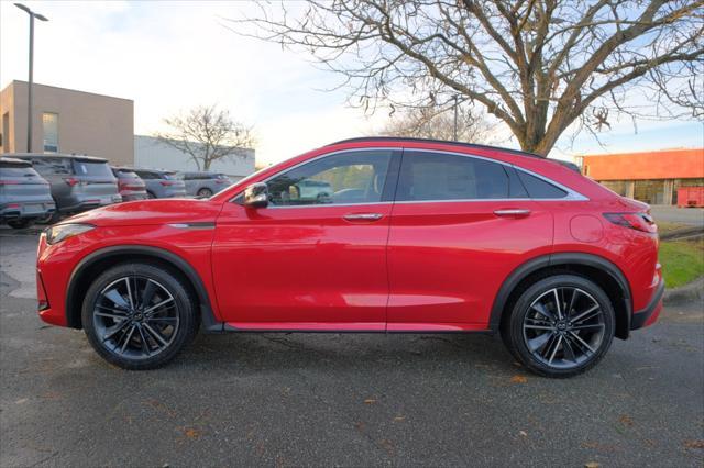 new 2025 INFINITI QX55 car, priced at $58,080