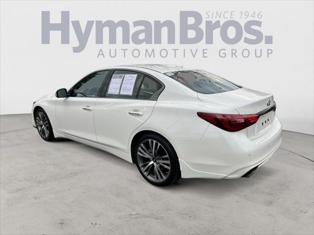 used 2023 INFINITI Q50 car, priced at $37,995