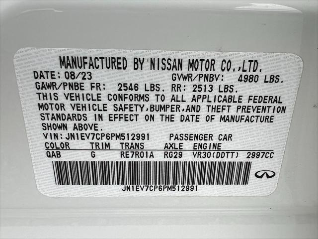 used 2023 INFINITI Q50 car, priced at $37,995