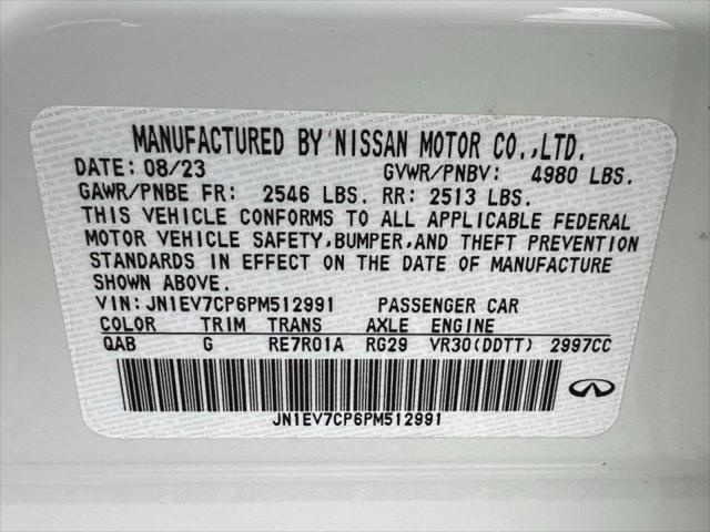 used 2023 INFINITI Q50 car, priced at $37,995