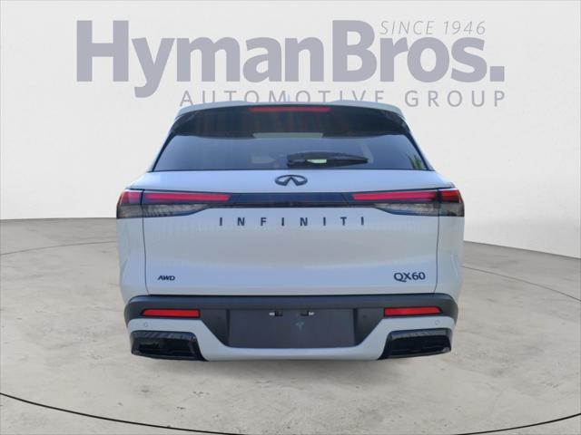 new 2025 INFINITI QX60 car, priced at $59,980