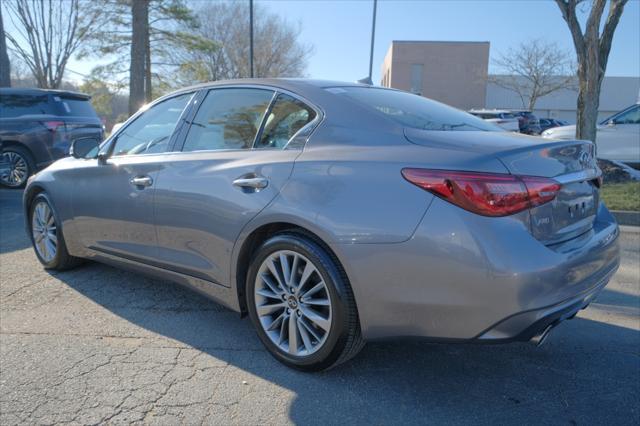 used 2023 INFINITI Q50 car, priced at $34,995