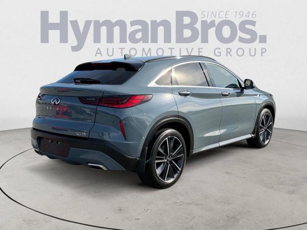 used 2023 INFINITI QX55 car, priced at $33,995