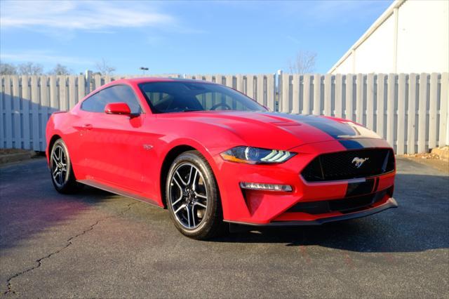 used 2021 Ford Mustang car, priced at $37,995