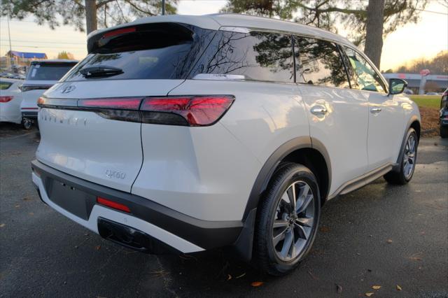 new 2025 INFINITI QX60 car, priced at $61,080