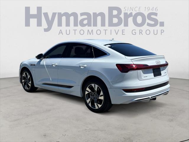 used 2021 Audi e-tron Sportback car, priced at $28,995