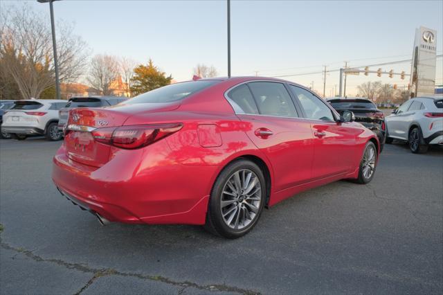 used 2023 INFINITI Q50 car, priced at $35,995