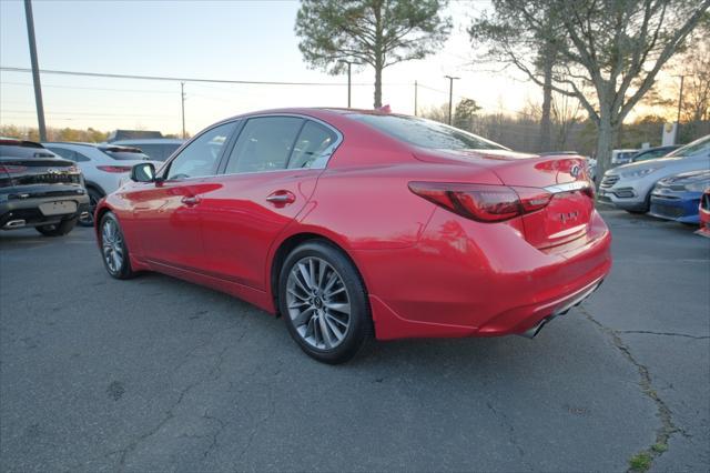 used 2023 INFINITI Q50 car, priced at $35,995