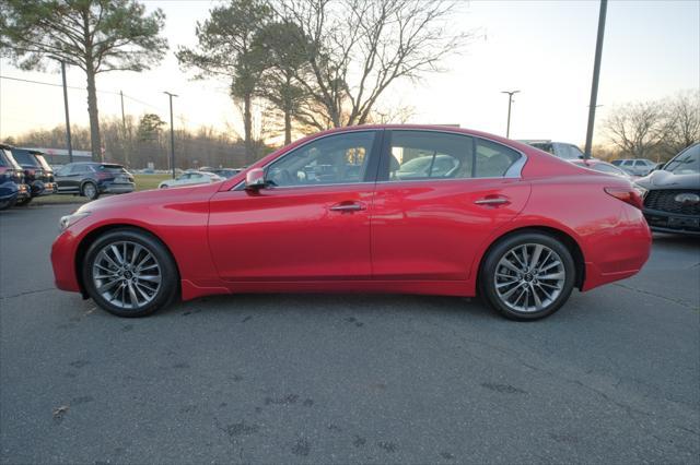 used 2023 INFINITI Q50 car, priced at $35,995