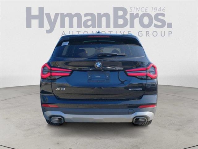 used 2022 BMW X3 car, priced at $35,995