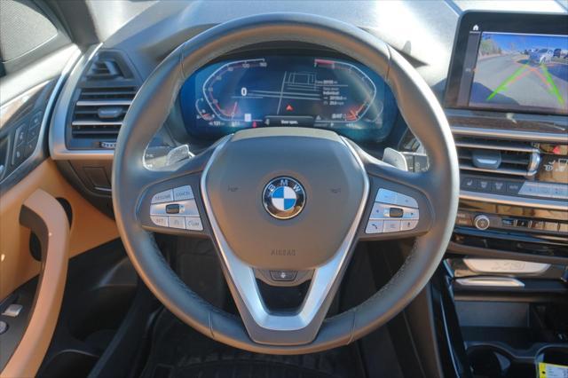 used 2022 BMW X3 car, priced at $36,995