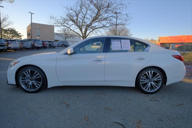 used 2022 INFINITI Q50 car, priced at $35,995