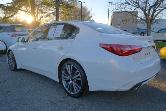 used 2022 INFINITI Q50 car, priced at $35,995