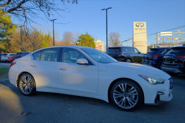 used 2022 INFINITI Q50 car, priced at $35,995