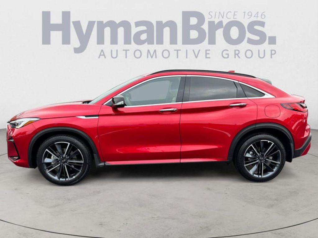 new 2025 INFINITI QX55 car, priced at $51,200