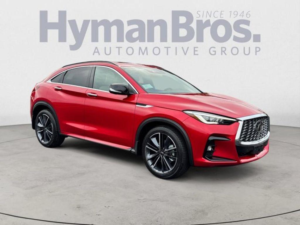 new 2025 INFINITI QX55 car, priced at $51,200