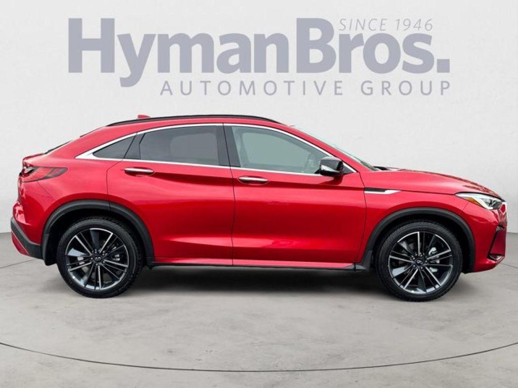 new 2025 INFINITI QX55 car, priced at $51,200