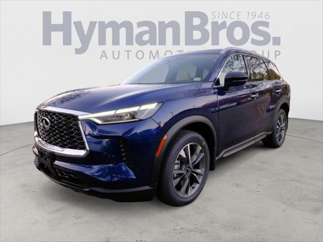 new 2025 INFINITI QX60 car, priced at $58,080