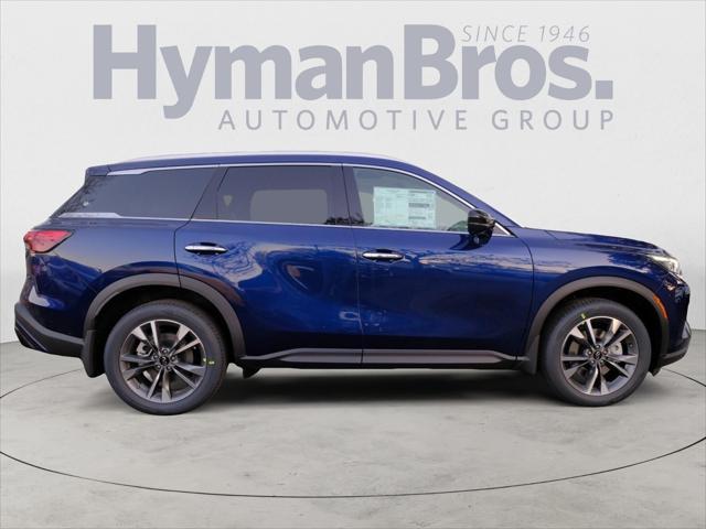 new 2025 INFINITI QX60 car, priced at $58,080
